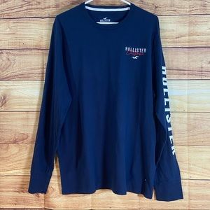 🔥🔥 BRAND NEW HOLLISTER CALIFORNIA MENS LONG SLEEVE T SHIRT